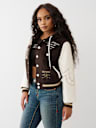  EMBROIDERED VARSITY JACKET