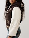  EMBROIDERED VARSITY JACKET