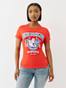 CAMISETA DE CUELLO REDONDO CON BUDDHA DE CRISTAL