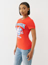 CAMISETA DE CUELLO REDONDO CON BUDDHA DE CRISTAL
