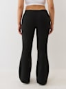  CRYSTAL V WAISTBAND FLARED SWEAT PANT