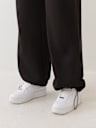 EMBROIDERED CINCHED SWEAT PANT
