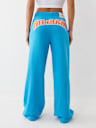 EMBROIDERED CINCHED SWEAT PANT