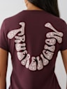 CRYSTAL HORSESHOE CREW TEE