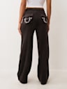 CRYSTAL HORSESHOE VELOUR SWEAT PANT