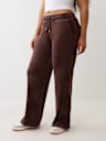 CRYSTAL HORSESHOE VELOUR SWEAT PANT