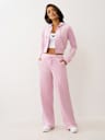 CRYSTAL HORSESHOE VELOUR SWEAT PANT
