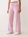 CRYSTAL HORSESHOE VELOUR SWEAT PANT