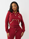 ROPE STITCH SHRUNKEN HOODIE