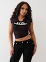 CAMISETA CON CUELLO EN V Y FRUNCIDO LATERAL