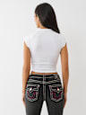 CRYSTAL V NOTCH SIDE RUCH TOP