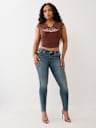 CRYSTAL V NOTCH SIDE RUCH TOP