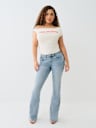BECCA MID RISE BOOTCUT JEAN