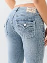 BECCA MID RISE BOOTCUT JEAN