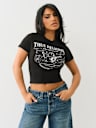 CRYSTAL GROOVY BUDDHA BABY TEE