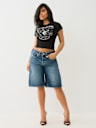 CRYSTAL GROOVY BUDDHA BABY TEE
