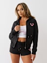 'I LOVE TRUE RELIGION' ZIP HOODIE
