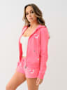 SUDADERA CON CAPUCHA Y CIERRE “I LOVE TRUE RELIGION”