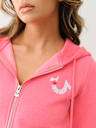 SUDADERA CON CAPUCHA Y CIERRE “I LOVE TRUE RELIGION”