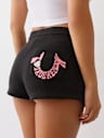 'I LOVE TRUE RELIGION' SWEAT SHORT