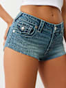 SPICY MID RISE FLAP SHORT