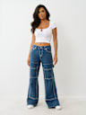 BOBBI BIG T BAGGY CARPENTER PANT 