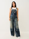 JESSIE BIG T OVERSIZED OVERALL
