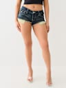 JOEY LOW RISE FRAYED HOT SHORT