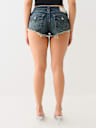 JOEY LOW RISE FRAYED HOT SHORT