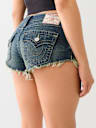 JOEY LOW RISE FRAYED HOT SHORT