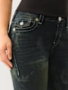 BECCA MID RISE BOOTCUT JEAN