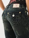 BECCA MID RISE BOOTCUT JEAN