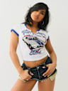 TRUE RELIGION X FORD CRYSTAL MUSTANG BABY TEE