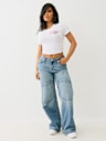 TRUE RELIGION X FORD VINTAGE BABY TEE 