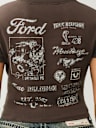 TRUE RELIGION X FORD VINTAGE BABY TEE 