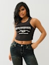 TRUE RELIGION X FORD WASHED RACERBACK TANK TOP