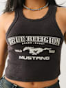 TRUE RELIGION X FORD WASHED RACERBACK TANK TOP