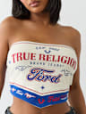 TRUE RELIGION X FORD SCARF TOP