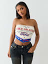 TRUE RELIGION X FORD SCARF TOP