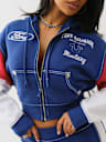 TRUE RELIGION X FORD BIG T ZIP HOODIE 