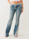 PANTALONES ACAMPANADOS DE TIRO MEDIO Y POLAR JOEY BIG T