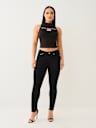 FLAG EMBROIDERED MOCK NECK TANK 