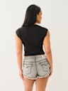 CHERRY SQUARE NECK BABY TEE