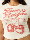 VINTAGE CHERRY LOGO BABY TEE