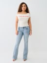 RUCHED ASYMMETRICAL TOP