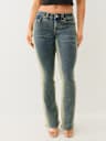 BECCA MID RISE FADED BOOTCUT JEAN