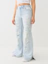 DESTROYED RELAXED FLARE JEAN