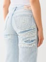 DESTROYED RELAXED FLARE JEAN