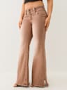 FADED RELAXED MID RISE FLARE JEAN