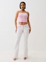 CRYSTAL BOW TUBE TOP